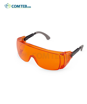 عینک محافظ دندانپزشکی یوروندا euronda مدل Light Orange Glasses