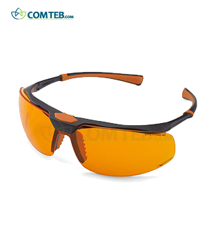 عینک محافظ دندانپزشکی یوروندا euronda مدل Stretch Orange Glasses