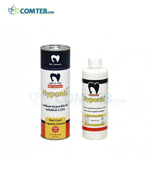 محلول هیپوکلریت سدیم 5.25% Nik Darman نیک درمان Hyponic هایپونیک 250 میلی لیتری