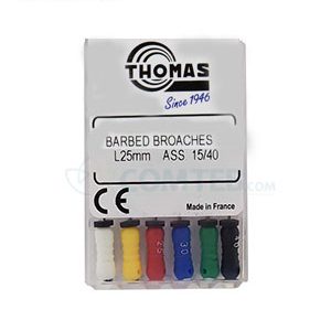 باربروچ توماس Thomas سایز 25 تا 40 طول 25 – 6 عددی