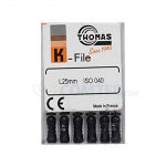 فایل دستی K توماس Thomas سایز 40 طول 25 – 6 عددی