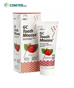 خمیر دندان ضد حساسیت جی سی 40 گرمی Tooth Mousse طعم توت فرنگی خمیر دندان ضد حساسیت جی سی 40 گرمی Tooth Mousse طعم توت فرنگی