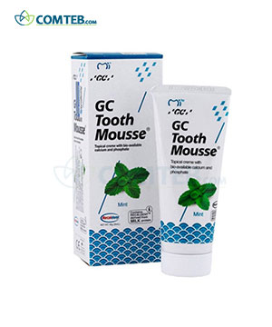 خمیر دندان ضد حساسیت جی سی 40 گرمی Tooth Mousse طعم نعناع خمیر دندان ضد حساسیت جی سی 40 گرمی Tooth Mousse طعم نعناع