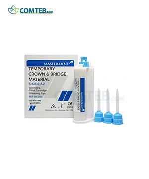 ماده روکش موقت Master Dent رنگ A1 بسته 50 میلی لیتری