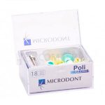 کیت پرداخت کامپوزیت Microdont میکرودونت مدل Polygloss بسته 18 عددی