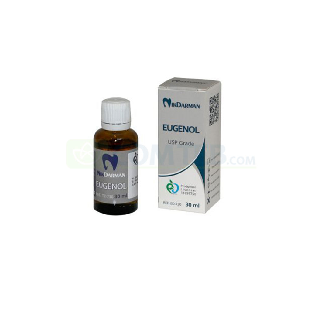 کاناسول اوژنول Canasol Eugenol نیک درمان Nik Darman بسته 30 میلی‌لیتری کد TZ-730