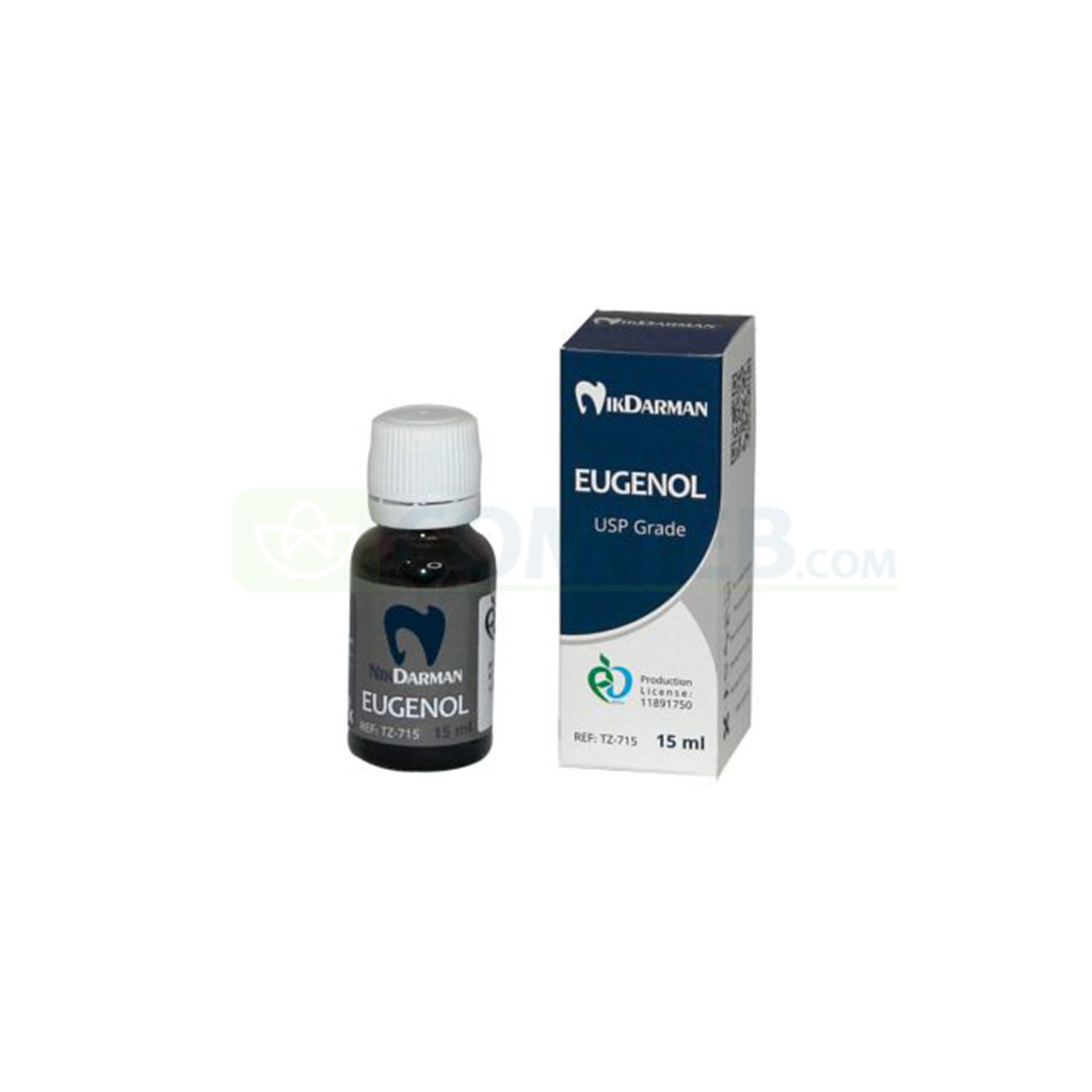 کاناسول اوژنول Canasol Eugenol نیک درمان Nik Darman بسته ۱۵ میلی‌لیتری کد TZ-715