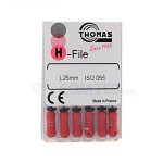 فایل دستی H توماس Thomas سایز 55 طول 25 – 6 عددی