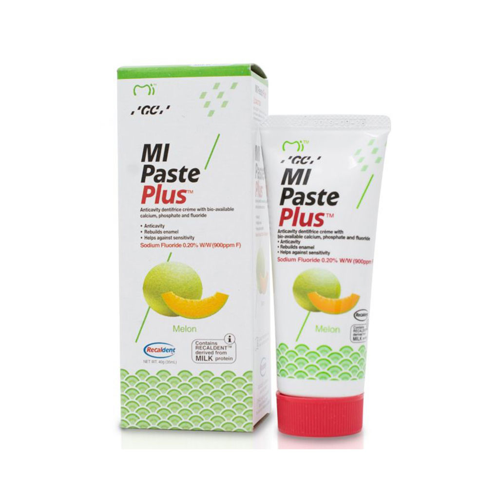 خمیر دندان ضد حساسیت جی سی 40 گرمی MI Paste Plus طعم طالبی new