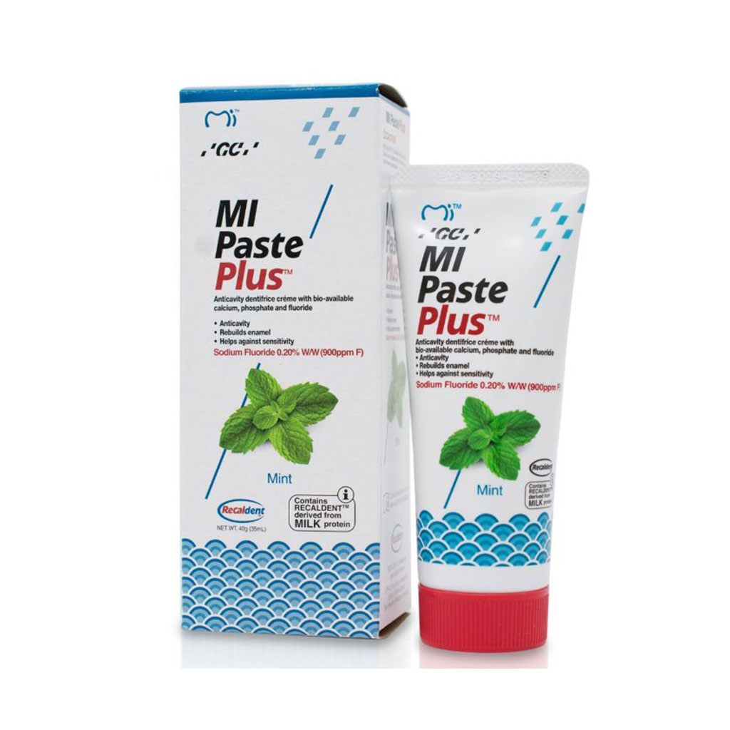 خمیر دندان ضد حساسیت جی سی 40 گرمی MI Paste Plus طعم نعنا new