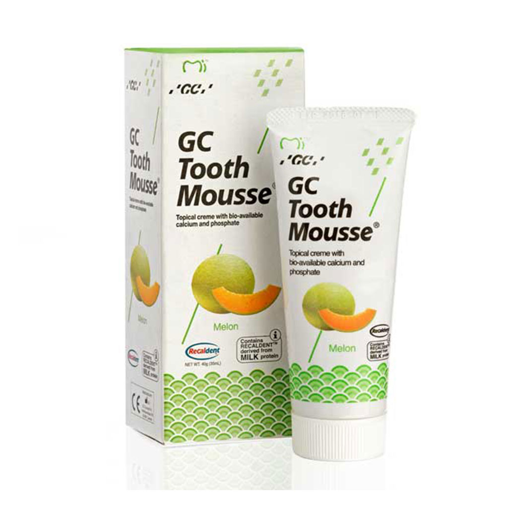 خمیر دندان ضد حساسیت جی سی 40 گرمی Tooth Mousse طعم طالبی