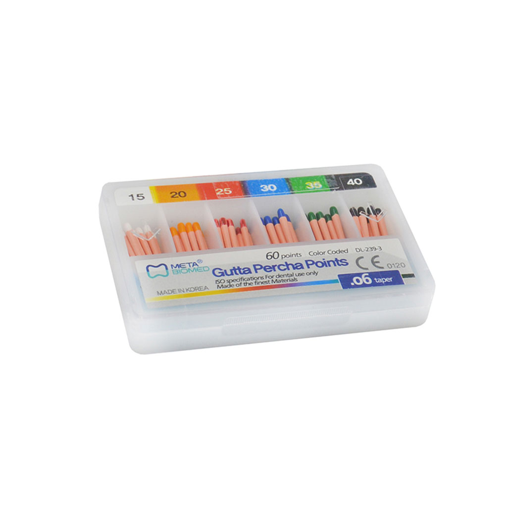 کن کاغذی تیپر 6% متابایومد 60 عددی سایز 45 تا 80 اسورت