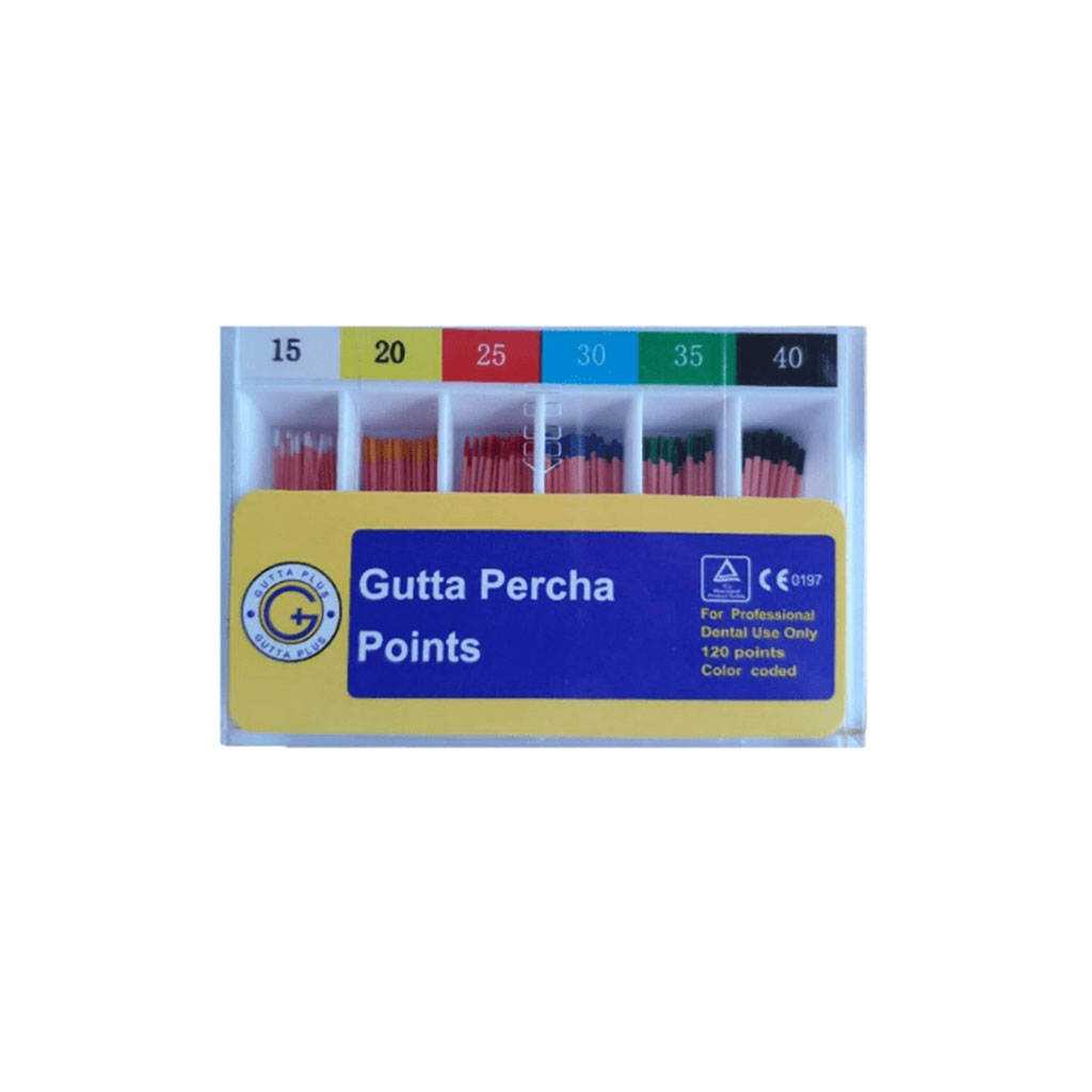 گوتا پرکا 4% گوتا پلاس Gutta Plus سایز 30 بسته 60 عددی new