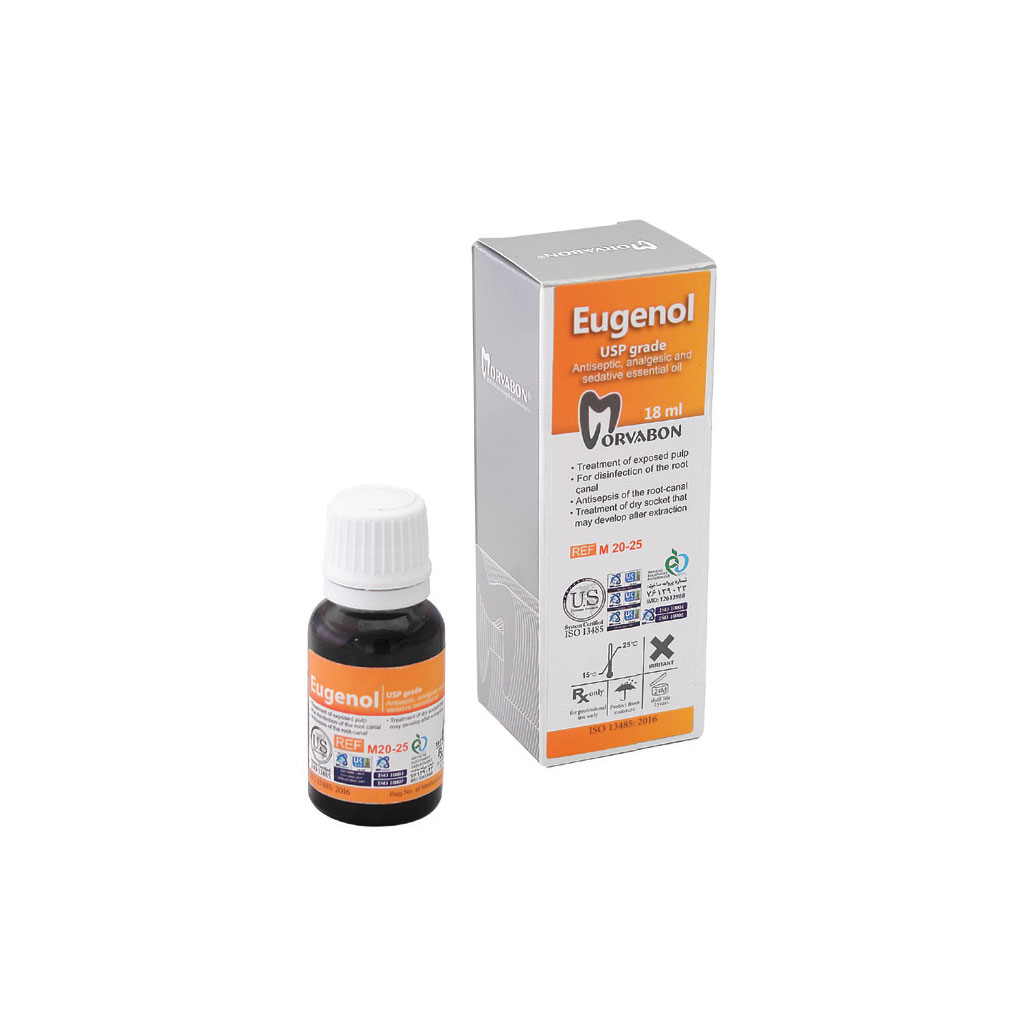 اژنول مروابن Eugenol بسته 18 میلی لیتری کد M20-25