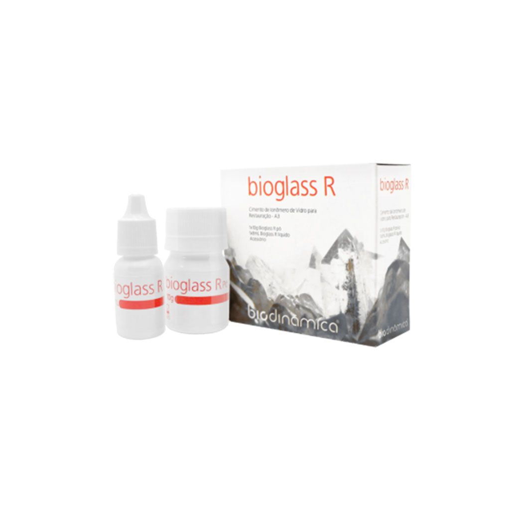 گلاس اینومر ترمیمی سلف کیور Biodinamica مدل Bioglass R کد 7071