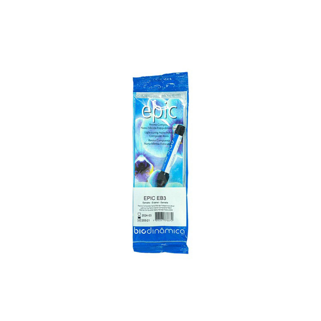 کامپوزیت فلو نانوهیبرید تینت Biodinamica مدل Epic Pigment رنگ Yellow بسته 2 گرمی