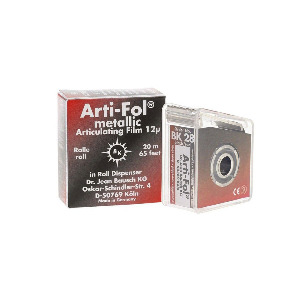 ارتی فول 12 میکرون قرمز مشکی دو طرفه باوش 20 متری Arti Fol Metallic – BK 28