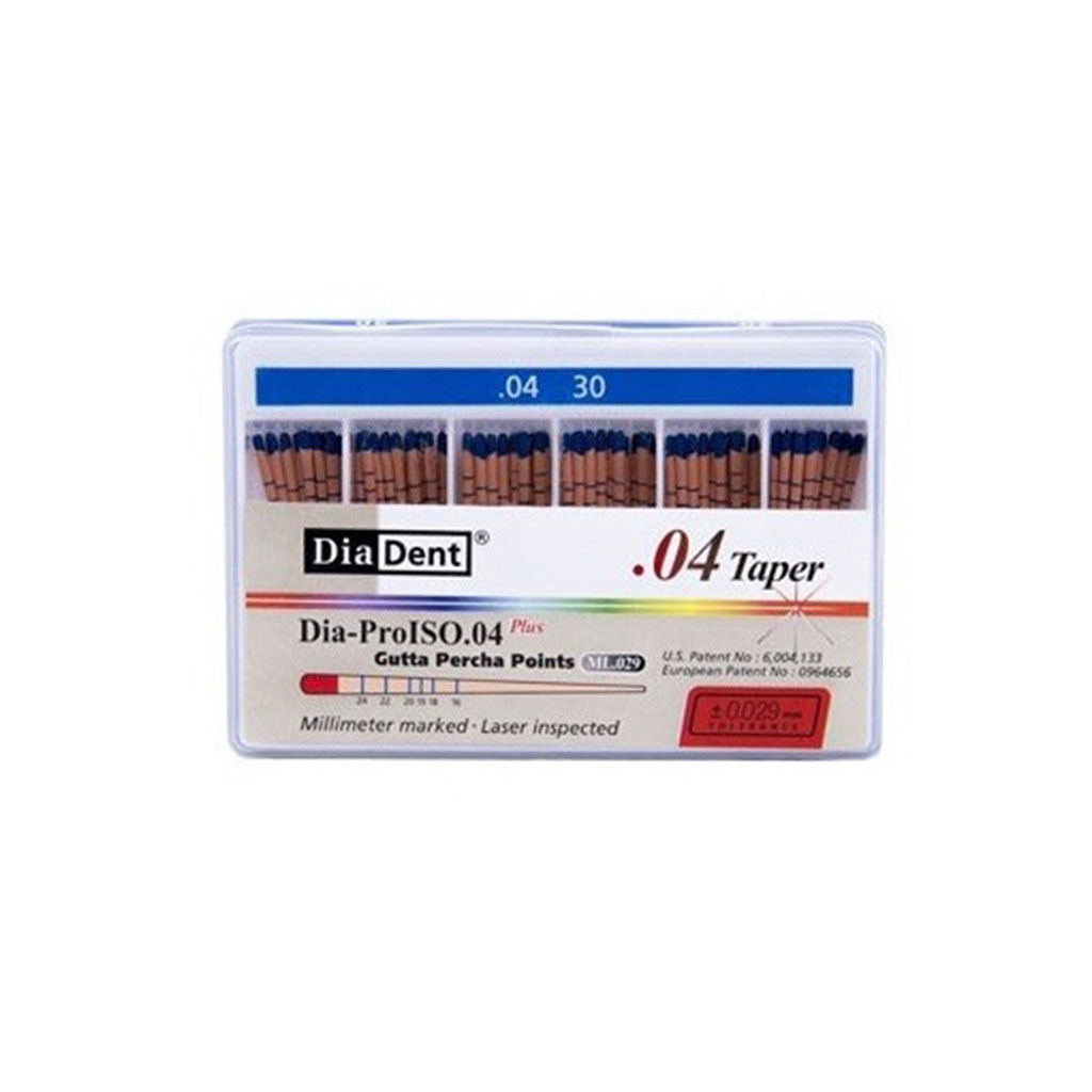 گوتا پرکا مدرج تیپر 4% دیادنت 60 عددی سایز 40