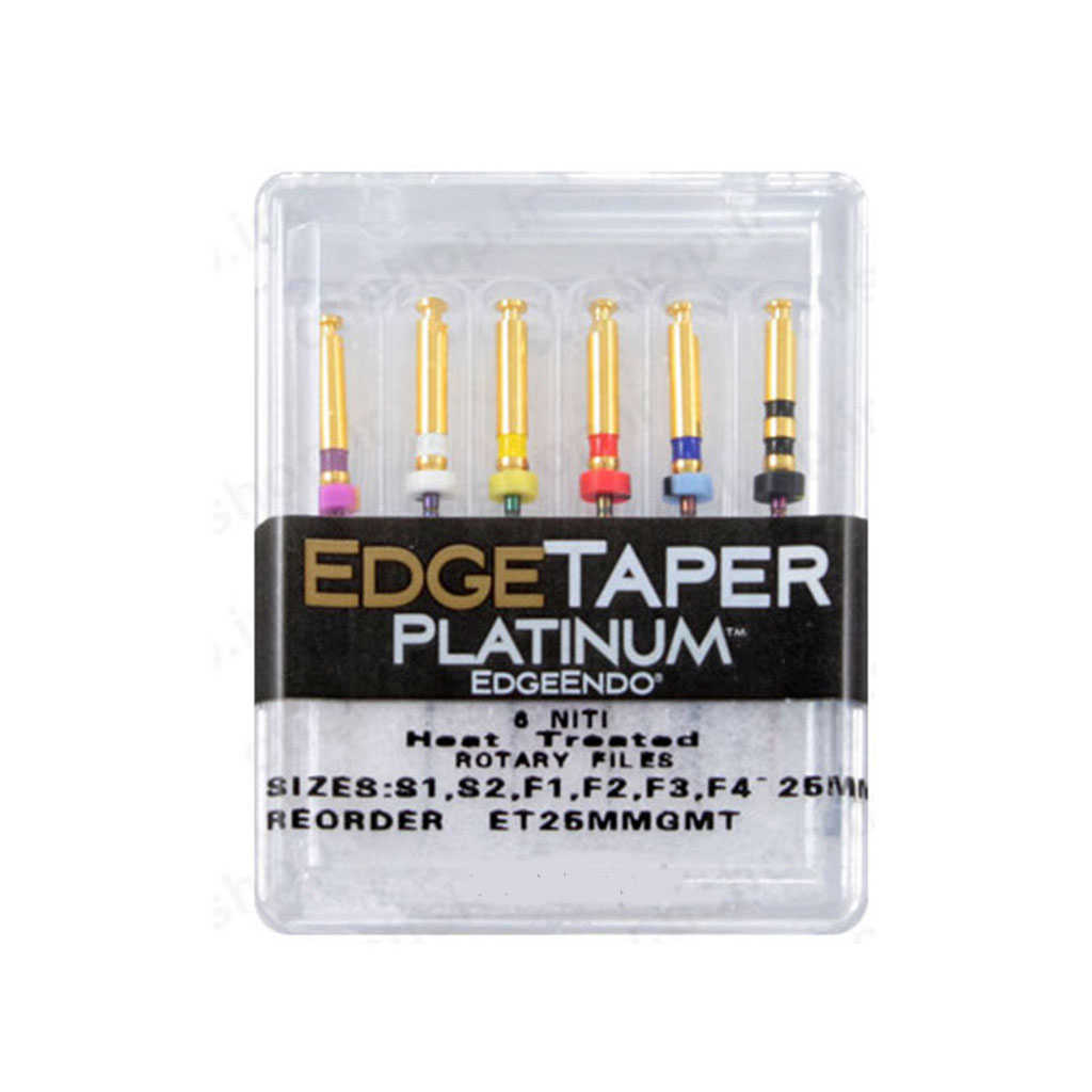 فایل روتاری اج اندو 6 عددی Edge Taper Platinum سایز F3