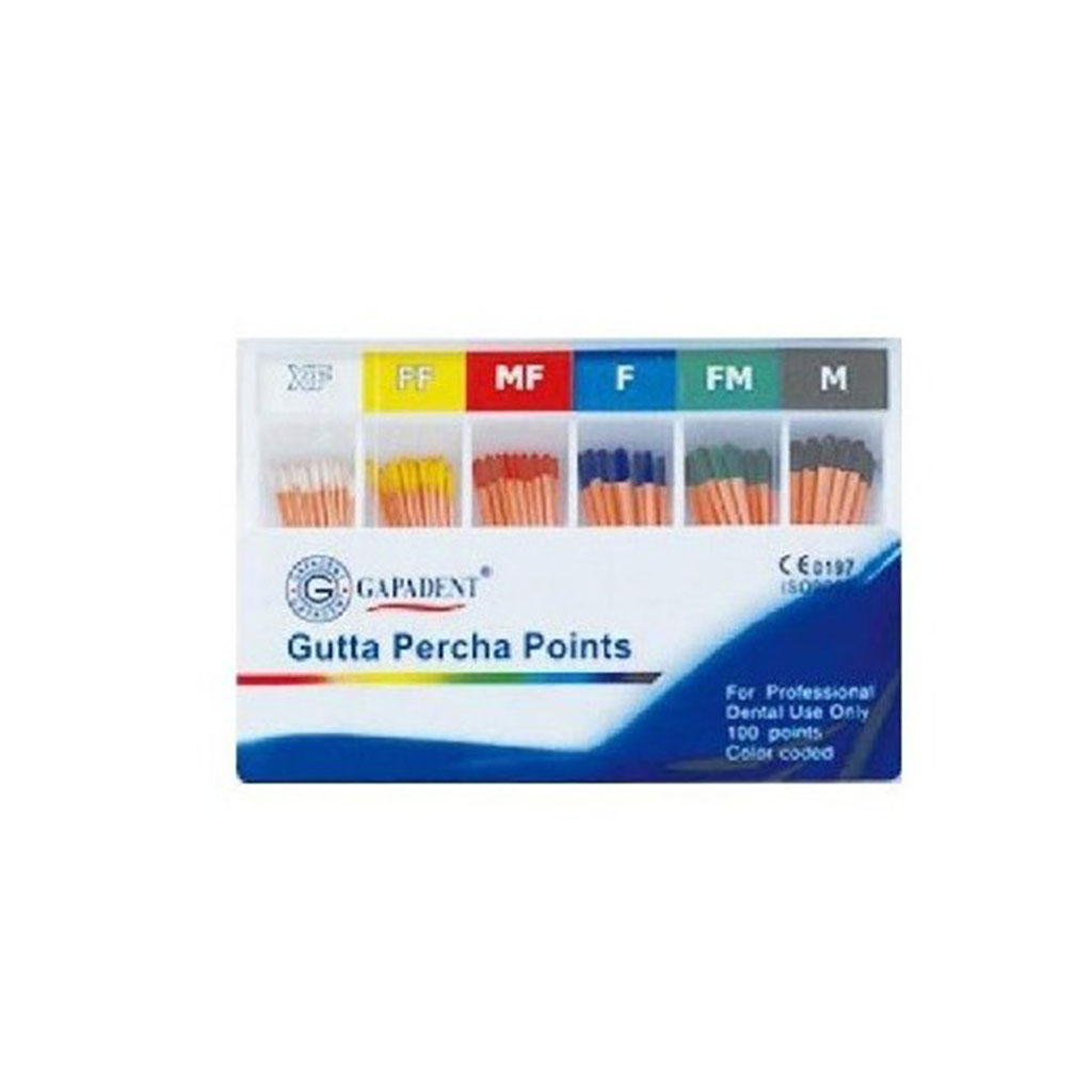 گوتا پرکا ساده تیپر 4% گاپادنت 60 عددی سایز 40
